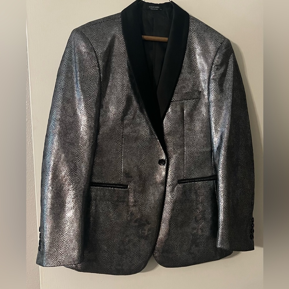 Snakeskin Look and Feel Blazer